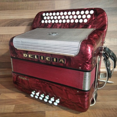 Heligonka (harmonika,akordeon) Delicia Favorit