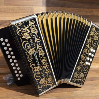 Heligonka (harmonika,akordeon) Hohner jako NOVÁ