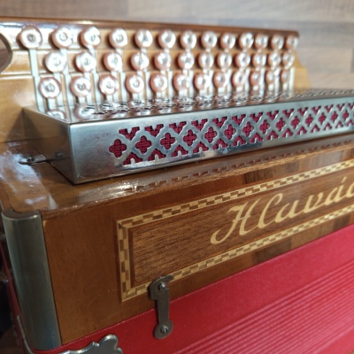 Heligonka (harmonika,akordeon) Hlaváček v TOP stavu