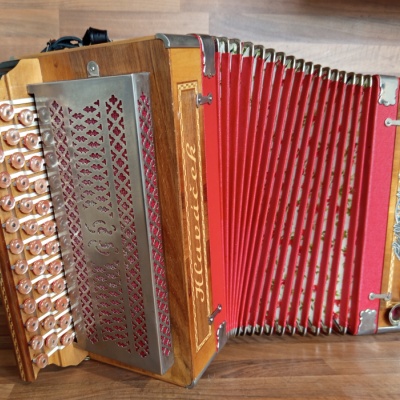 Heligonka (harmonika,akordeon) Hlaváček v TOP stavu