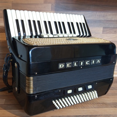 Akordeon (harmonika, heligonka) Delicia 80 basů