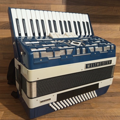 Akordeon (harmonika, heligonka) Weltmeister Cordal 80