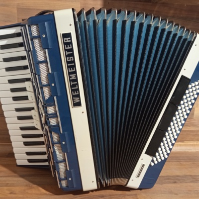 Akordeon (harmonika, heligonka) Weltmeister Cordal 80