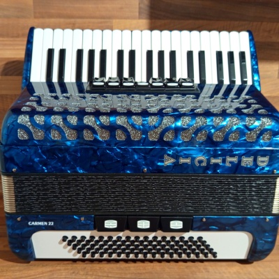 Akordeon (harmonika, heligonka) Delicia jak NOVÁ