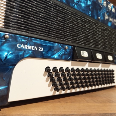 Akordeon (harmonika, heligonka) Delicia jak NOVÁ