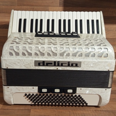 Akordeon (harmonika, heligonka) Delicia Carmen 96, jak NOVÝ