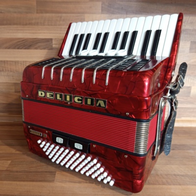 Akordeon (harmonika, heligonka) Delicia Junior 72 basů