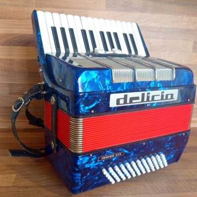 Akordeon (harmonika, heligonka) Delicia Junior 60 basů