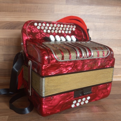 Heligonka (harmonika,akordeon) Hohner, C-F