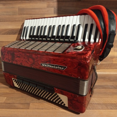 Akordeon (harmonika, heligonka) Weltmeister