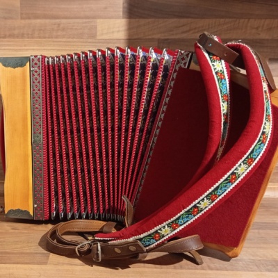 Heligonka (harmonika,akordeon) Parz, jako NOVÁ