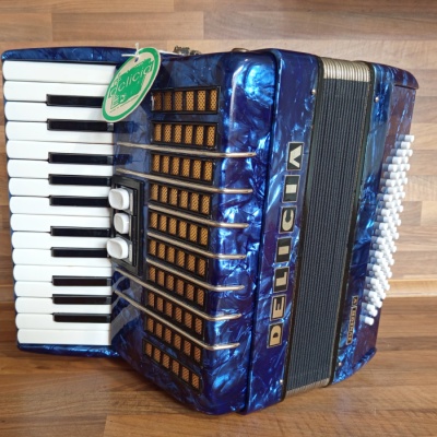 Akordeon (harmonika, heligonka) Delicia Junior, jak NOVÝ