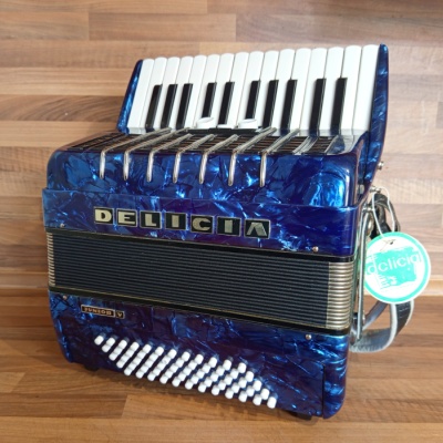 Akordeon (harmonika, heligonka) Delicia Junior, jak NOVÝ