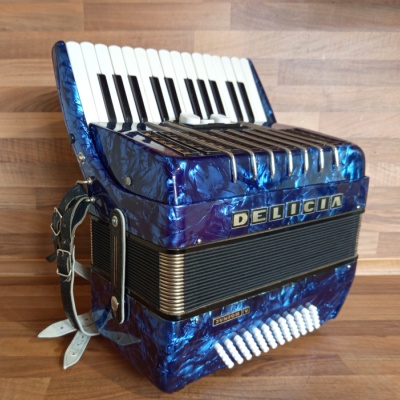 Akordeon (harmonika, heligonka) Delicia Junior, jak NOVÝ