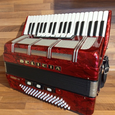 Akordeon (harmonika,heligonka) Delicia Carmen 80, TOP