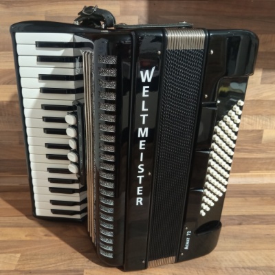Akordeon (harmonika, heligonka) Weltmeister Achat,NOVÝ